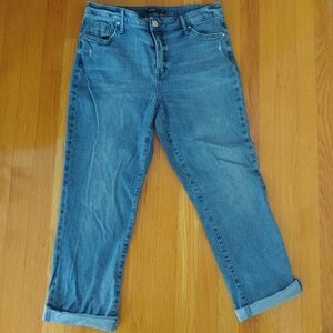 Simply Vera Wang Mid Rise Capri Jeans Size 12